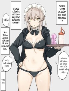 Cô hầu gái Artoria Alter - Oneshot nuột Hentai