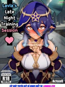 Layla's Late Night Training Session Hentai