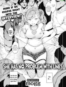 She Has No Problem With Lines Hentai